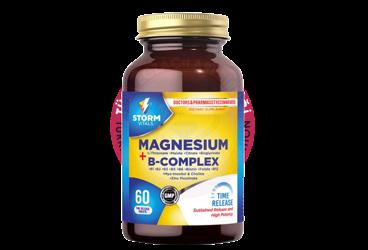 STORM VITALS MAGNESIUM B-COMPLEX TAKVIYE EDICI GIDA TABLET  60 tablet