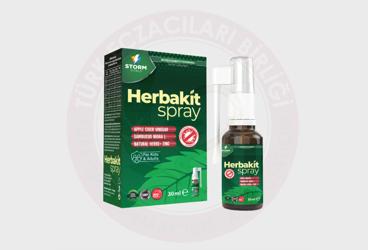 STORM VITALS HERBAKIT SIVI TAKVIYE EDICI GIDA BOGAZ SPREYI  30 ml şişe