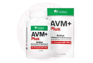GENUS AVM+ PLUS ACTIVE TAKVIYE EDICI GIDA TABLET  30 tablet