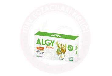 ALGY OMEGA 3 TAKVIYE EDICI GIDA  30 kapsül