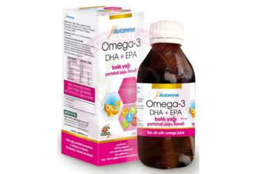 AVICENNA OMEGA-3 BALIK YAGI  150 ml şişe