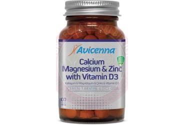 AVICENNA CALCIUM MAGNESIUM ZINC WITH VITAMIN D3 TABLET  100 tablet