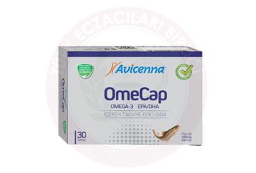 AVICENNA OMECAP OMEGA 3 YUMUSAK KAPSUL  30 kapsül