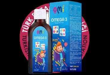 OMI OMEGA 3 ICEREN SIVI TAKVIYE EDICI GIDA  150 ml şişe