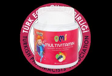 OMI MULTIVITAMIN TAKVIYE EDICI GIDA CIGNENEBILIR JEL  60 jel