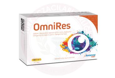 OMNIRES SITIKOLIN, RESVERATROL, KOENZIM Q10, LUTEIN, ZEAKSANTIN, OMEGA 3 & D3 VITAMINI ICEREN TAKVIYE EDICI GIDA  60 kapsül