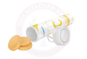 AVICENNA VITAMIN C ICEREN TAKVIYE EDICI GIDA EFERVESAN TABLET  20 tablet