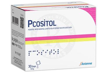PCOSITOL MIYO-INOSITOL & METILFOLAT ICEREN TAKVIYE EDICI GIDA  30 saşe