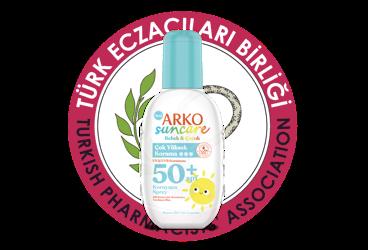 ARKO SUN CARE BEBEK&COCUK SPF50 GUNES KORUYUCU SPREY  200 ml şişe