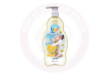 UNI BABY TATLI RUYALAR SAC VE VUCUT SAMPUANI  700 ml şişe