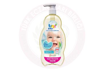 UNI BABY SAC VE VUCUT SAMPUANI  900 ml şişe