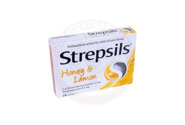 STREPSILS LIMON VE BAL AROMALI PASTIL  24 pastil