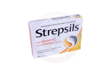 STREPSILS C VITAMINLI PORTAKAL PASTIL  24 pastil