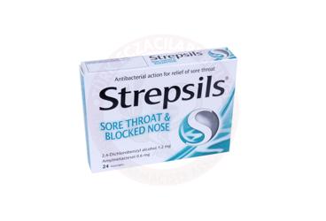 STREPSILS MENTOL PASTIL  24 pastil