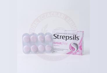 STREPSILS SEKERSIZ CILEK AROMALI PASTIL  16 pastil