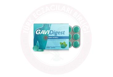 GAVIDIGEST NANE AROMALI TAKVIYE EDICI GIDA PASTIL  12 pastil