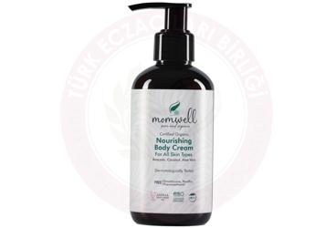 MOMWELL ORGANIK BESLEYICI VUCUT KREMI  250 ml şişe