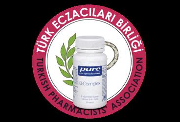 PURE ENCAPSULATIONS B-COMPLEX B VITAMINLERI ICEREN TAKVIYE EDICI GIDA  30 kapsül
