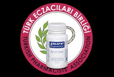 PURE ENCAPSULATIONS ALL IN ONE MULTIVITAMIN, MINERAL, UZUM EKSTRESI, KOENZIM Q10 ICEREN TAKVIYE EDICI GIDA  30 kapsül