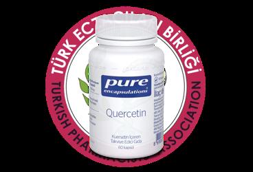 PURE ENCAPSULATIONS QUERCETIN ICEREN TAKVIYE EDICI GIDA KAPSUL  60 kapsül