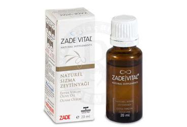 ZADE VITAL NATUREL SIZMA ZEYTINYAGI SOGUK PRES  20 ml şişe