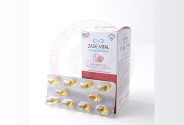 ZADE VITAL CEVIZ YAGI KAPSUL  60 kapsül/blister