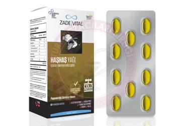 ZADE VITAL HASHAS YAGI KAPSUL  60 kapsül/blister