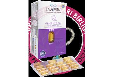 ZADE VITAL UZUM CEKIRDEGI YAGI KAPSUL  60 kapsül/şişe