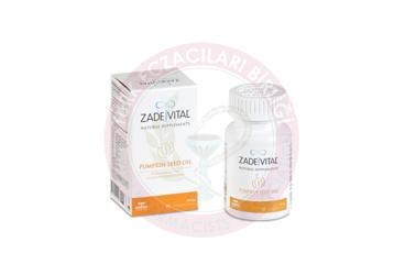 ZADE VITAL KABAK CEKIRDEGI YAGI KAPSUL  60 kapsül/HDPE şişe