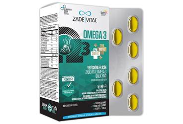ZADE VITAL OMEGA 3 PREMIUM ADULT KAPSUL  30 kapsül