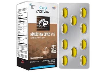 ZADE VITAL HINDISTAN CEVIZI YAGI KAPSUL  60 kapsül/blister