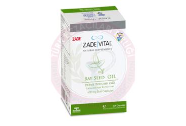 ZADE VITAL DEFNE TOHUMU YAGI PATLATILABILEN KAPSUL  25 kapsül/şişe