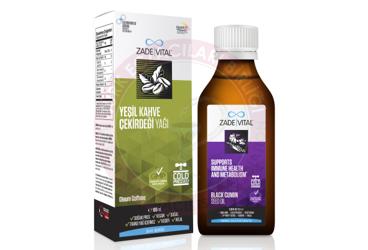 ZADE VITAL YESIL KAHVE CEKIRDEGI YAGI  100 ml şişe