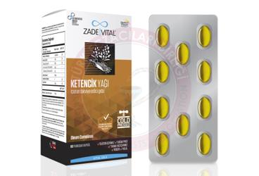 ZADE VITAL KETENCIK YAGI KAPSUL  60 kapsül/blister