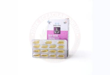 ZADE VITAL DEVE DIKENI TOHUMU YAGI KAPSUL  30 kapsül/blister