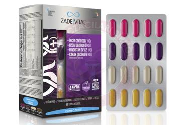 ZADE VITAL COMBO +50 KAPSUL  60 kapsül/blister