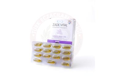 ZADE VITAL UZUM CEKIRDEGI YAGI KAPSUL  30 kapsül/blister