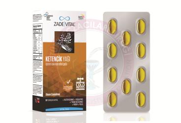 ZADE VITAL KETENCIK YAGI KAPSUL  30 kapsül/blister