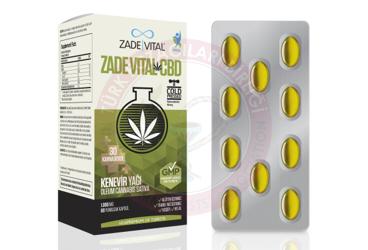 ZADE VITAL KENEVIR YAGI KAPSUL 1000 mg 30 kapsül/blister