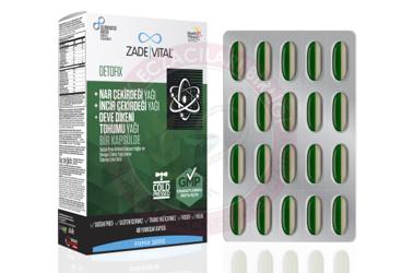ZADE VITAL FIXMIX DETOFIX KAPSUL  40 kapsül/blister