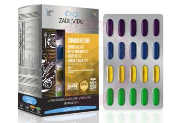 ZADE VITAL COMBO KETONE KAPSUL  60 kapsül/blister