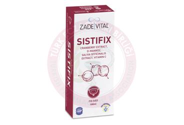 ZADE VITAL FIXMIX SISTIFIX CRANBERRY EXTRACT, D-MANNOZ, VITAMIN C  100 ml şişe