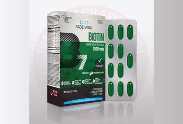 ZADE VITAL BIOTIN KAPSUL  30 kapsül/blister