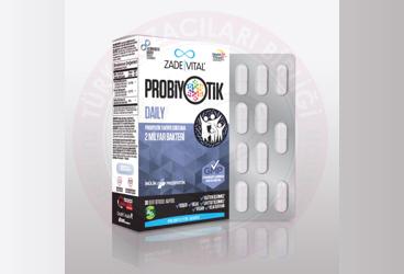 ZADE VITAL DAILY PROBIYOTIK BAKTERI ICEREN KAPSUL  30 kapsül
