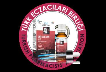 ZADE VITAL SARI KANTARON YAGI ICEREN TAKVIYE EDICI GIDA  150 ml şişe