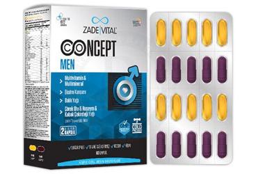 ZADE VITAL CONCEPT MEN KAPSUL  60 kapsül
