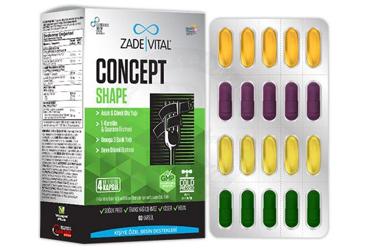 ZADE VITAL CONCEPT SHAPE KAPSUL  60 kapsül
