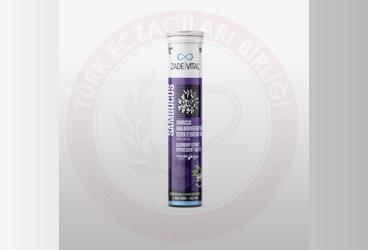 ZADE VITAL SAMBUCUS NIGRA KARA MURVER EKSTRESI, C VITAMINI VE CINKO ICEREN EFERVESAN TABLET  20 tablet
