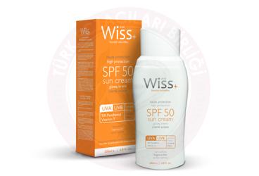 WISS PLUS GUNES KREMI SPF 50  200 ml