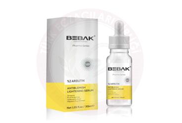 BEBAK %2 ARBUTIN %3 NIACINAMIDE ANTIBLEMISH LIGHTENING SERUM  30 ml şişe